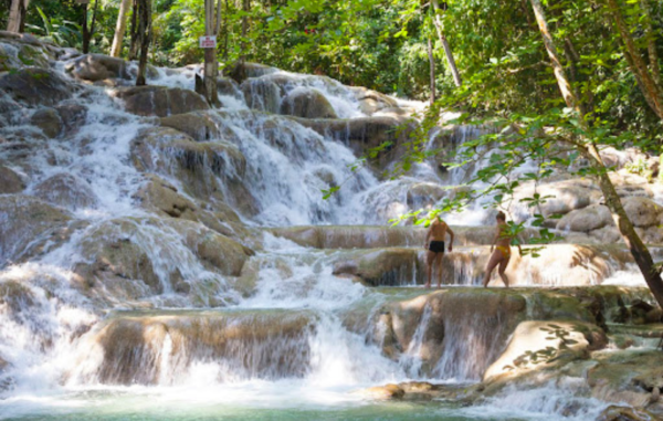 Dunn's River Falls in Ocho Rios Jamaica